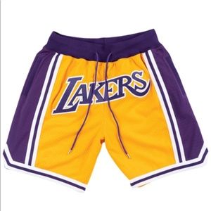 Brand New LA Lakers Shorts